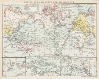 Karten Zur Geschichte Der Geographie. II… WORLD