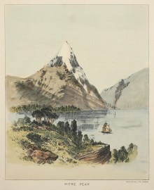 Mitre Peak. NEW ZEALAND