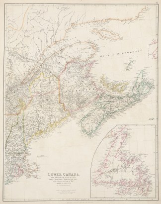 Lower Canada, New Brunswick, Nova Scotia… Canada