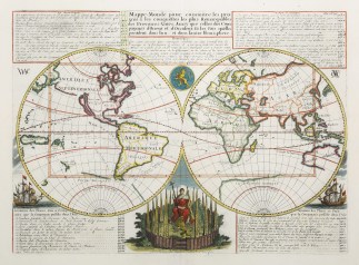 Mappe-Monde pour connoitre les progres &… Acquisitions Maps