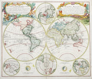 Planiglobii Terrestris Mappa Universalis… WORLD