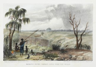 Basaltic Rocks Campaspi River, Near Port… Regional