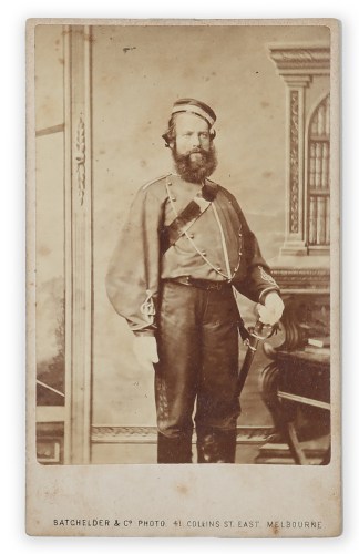 [Lieut Burton. Kyneton Troop] sic Australian