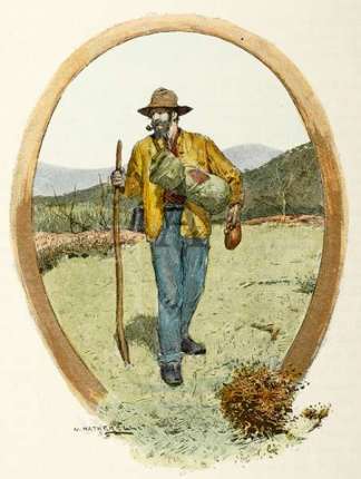 A Swagman. Australiana (General)