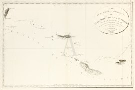 Carte de la partie septentrionale de l’archipel de la Louisiade, decouvert par Bougainville, en 1768; reconnue par le contre-amiral Bruny-Dentrecasteaux, en juin 1793 MAPS & GLOBES Carte de la partie septentrionale de l'archipel de la Louisiade, decouvert par Bougainville, en 1768; reconnue par le contre-amiral Bruny-Dentrecasteaux, en juin 1793