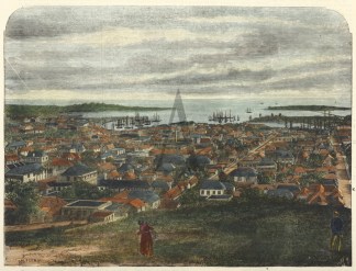 Port Louis, Capital of Mauritius. AFRICA