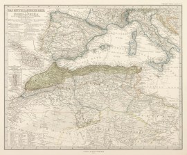 Das Mittellandische Meer Und Nord-Africa Africa Countries