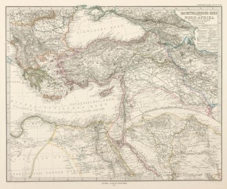 Das Mittellandische Meer Und Nord-Africa Africa Countries
