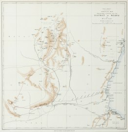 Sketch Map Illustrating a Journey into the District of Nguru by Mr. J.T.last.