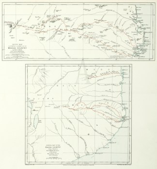 Makua Country & Route Map, H.E.O’Ne… Africa Countries
