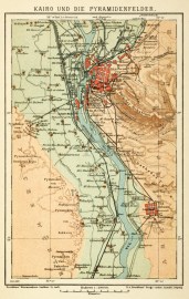 Kairo und die Pyramidenfelder. (Cairo)