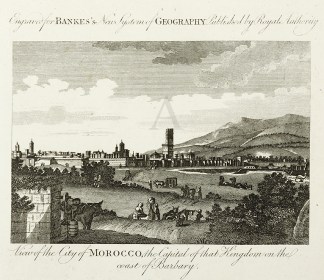 View of the City of Morocco, the Capital… AFRICA