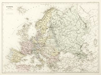 Europe Moderne Dressee par A.H.Dufour Europe (General)