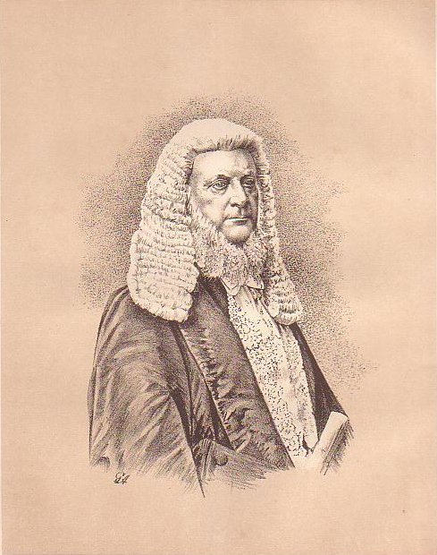 The Late Sir George Wigram Allen KB. - Antique Print from 1889