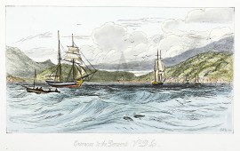 Entrance to the Derwent V.D.L. Tasmania