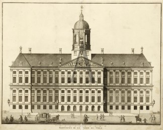 Frontispice de la Maison de Ville. Architecture