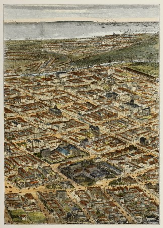 Bird’s-Eye View of Melbourne, Look… Melbourne