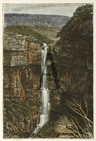 Waterfall at Govett. AUSTRALIA
