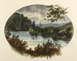 On the River Derwent. Tasmania