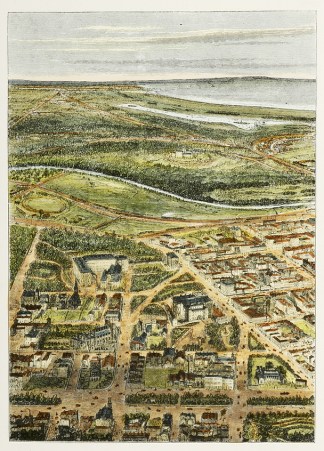 Bird’s-Eye View of Melbourne, Show… Melbourne