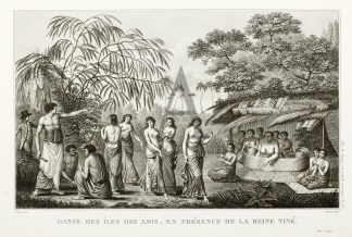 Danse des Iles des Amis, en Presence de … PACIFIC