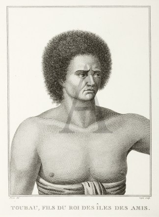 Toubau, fils du Roi des Iles Amis. PACIFIC