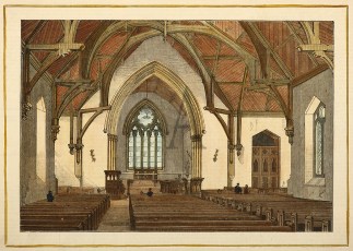 Interior of Holy Trinity Church, Kew. Melbourne