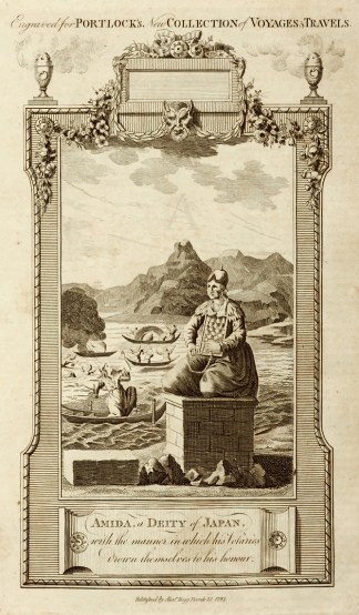 AMIDA, a DEITY of JAPAN, with the manner… Religion