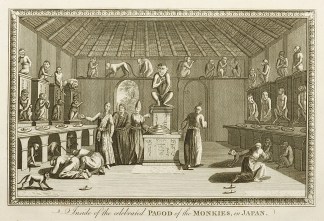 Inside of the Celebrated Pagod of the Mo… Japan