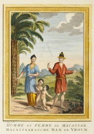 Homme at Femme de Macassar.