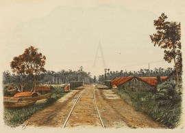 Chemin de fer de Saigon a Mytho