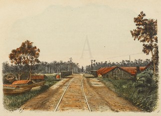 Chemin de fer de Saigon a Mytho Vietnam, Laos, Cambodia