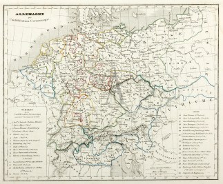 Allemagne ou Confederation Germanique Germany