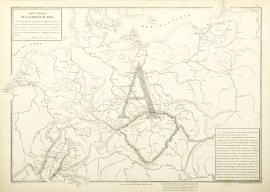 Carte Physique De L'Allemagne du Nord.