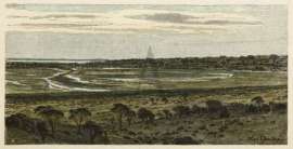 Der Galzsee "Deborah" in Westaustralien.