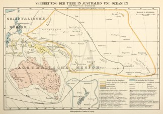 Verbreitung der Tiere in Australien und … Australia (General)