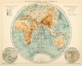 Planigloben der Erde.II.