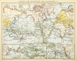 Karten Zur Geschichte Der Geographie. II. WORLD