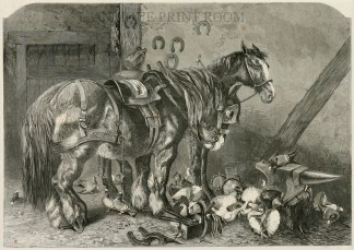 The Leisure Hour at the Smithy Blacksmiths