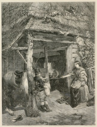 The Village Smithy, by Lewis in the Crys… PROFESSIONS & TRADES