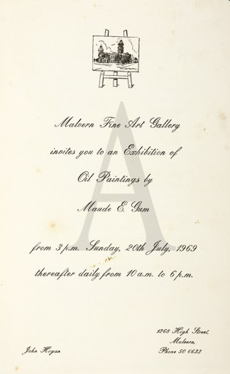 Malvern Fine Art Gallery invites you to … REFERENCE BOOKS