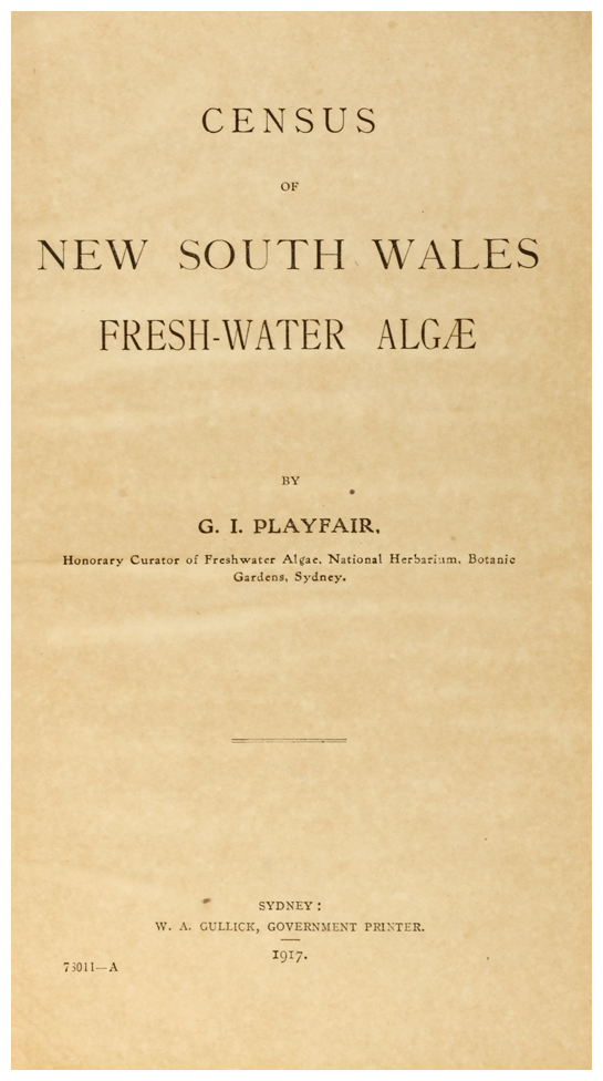 A Census of New South Wales Plants - Antique Book from 1917