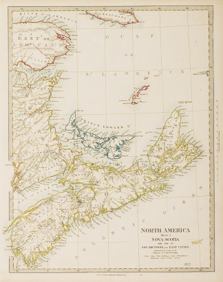 North America, Novia Scotia with part of… Canada