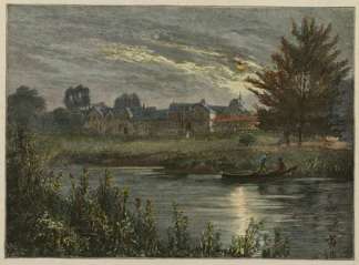 The Hospital by Moonlight. South Island