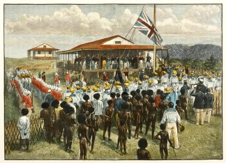 Commodore Erskine Reading the Proclamati… PACIFIC