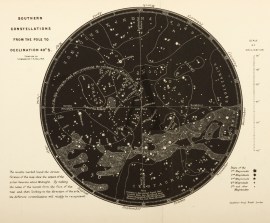 Southern Constellations from the Pole to Declination 40'S.