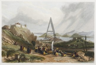 Macao, from the Forts of Heang-shan. China