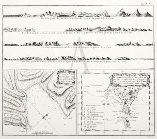 Plan de la Baye du Bon Succes dans le De… Captain Cook