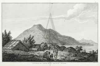 Interieur D’un Hippah De La Nouvel… Captain Cook