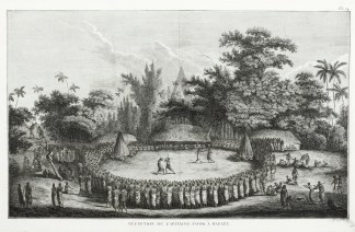 Reception Du Capitaine Cook A Hapaee Tonga (Friendly Islands)